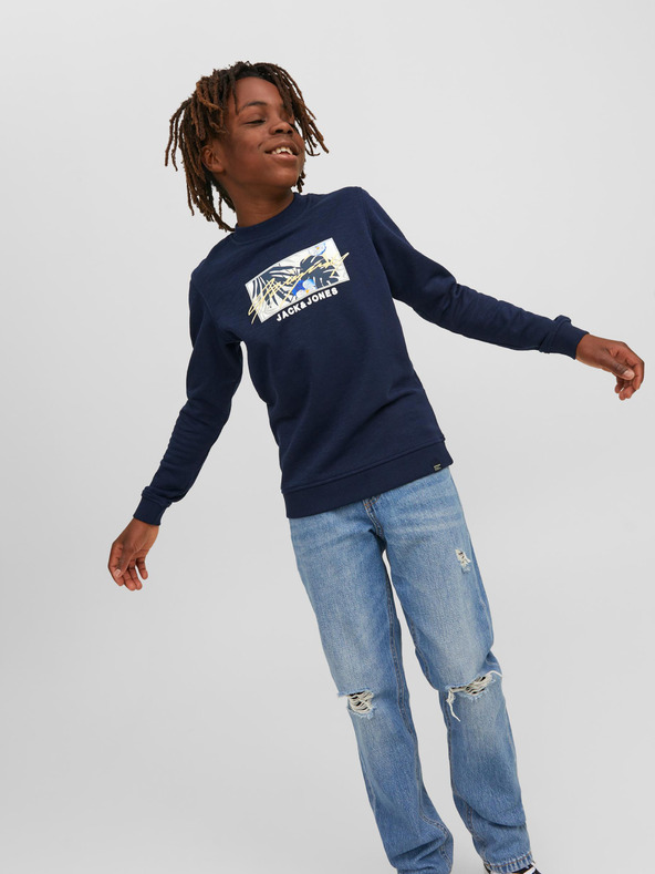 Jack & Jones Tulum Kids Sweatshirt Azul