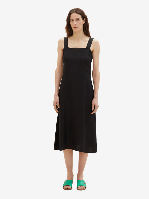 Tom Tailor Vestido Negro