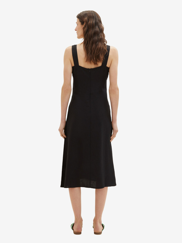 Tom Tailor Vestido Negro