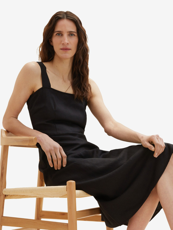 Tom Tailor Vestido Negro