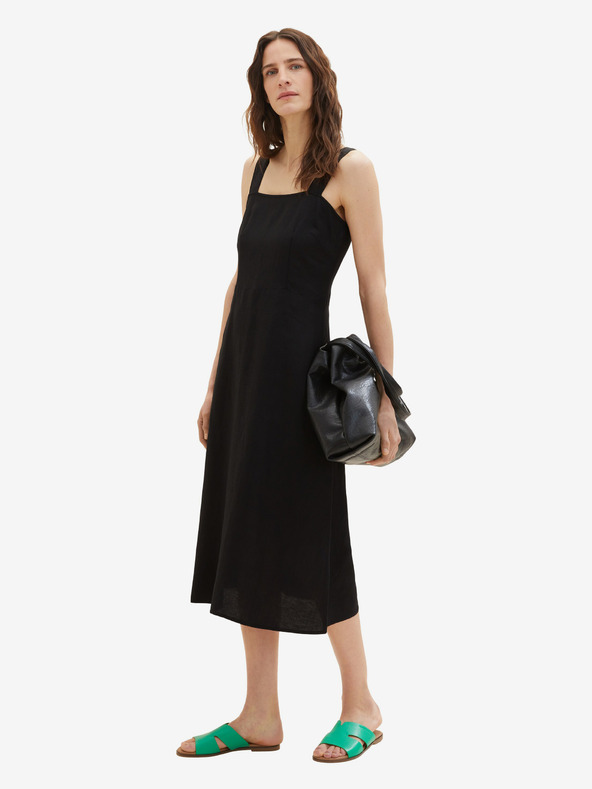 Tom Tailor Vestido Negro