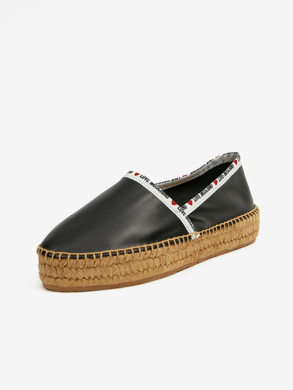 Love Moschino Espadrilky Černá