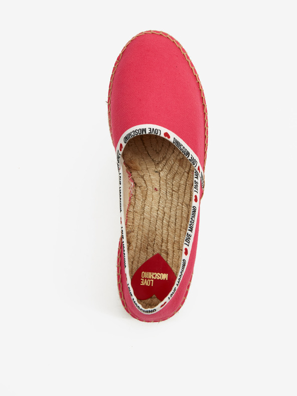 Love Moschino Espadrilky Růžová