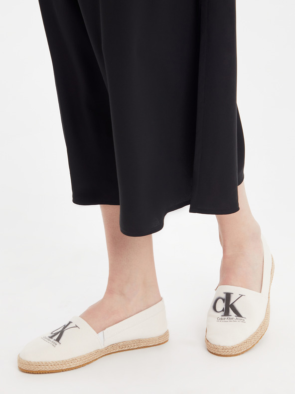 Calvin Klein Jeans Espadrilky Bílá