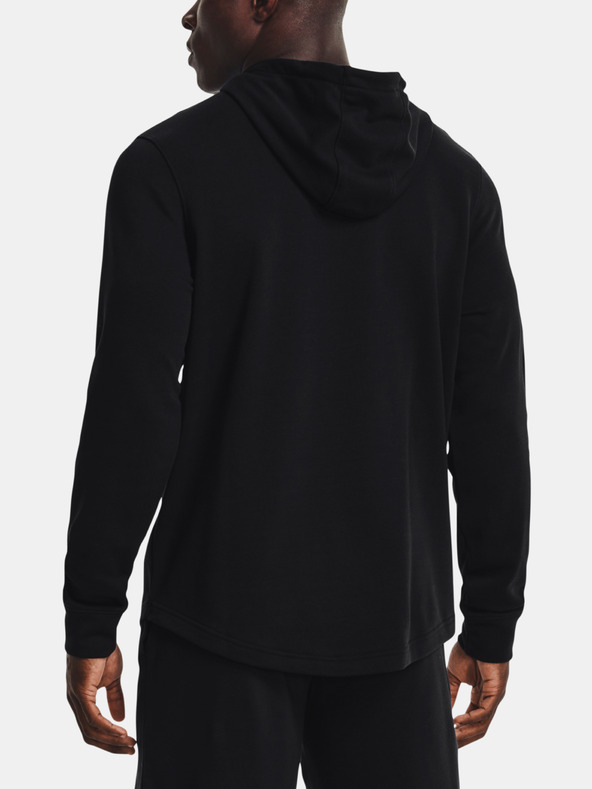 Under Armour UA Project Rock Terry Hoodie Sweatshirt Negro