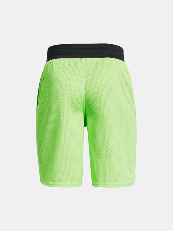 Under Armour UA Project Rock Knit Kids Shorts Verde