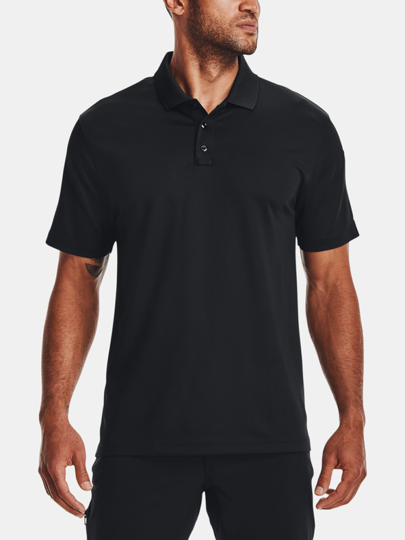 Under Armour Tac Performance Polo 2.0 Polo Shirt Negro