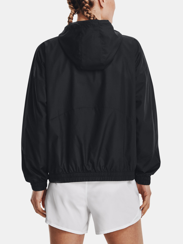 Under Armour UA Rush Woven FZ Jacket Negro