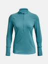 Under Armour UA Qualifier Run 2.0 1/2 Zip-BLU Triko