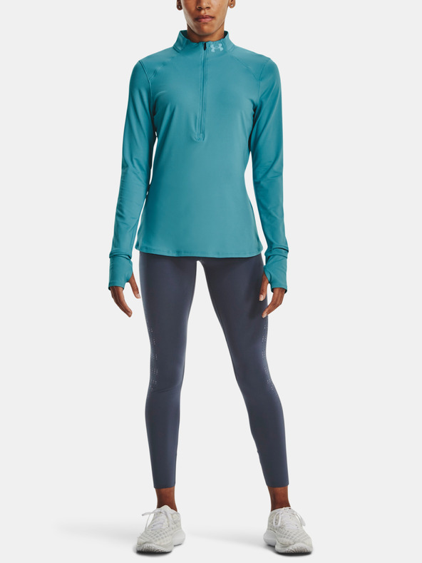 Under Armour UA Qualifier Run 2.0 1/2 Zip-BLU T-shirt Azul