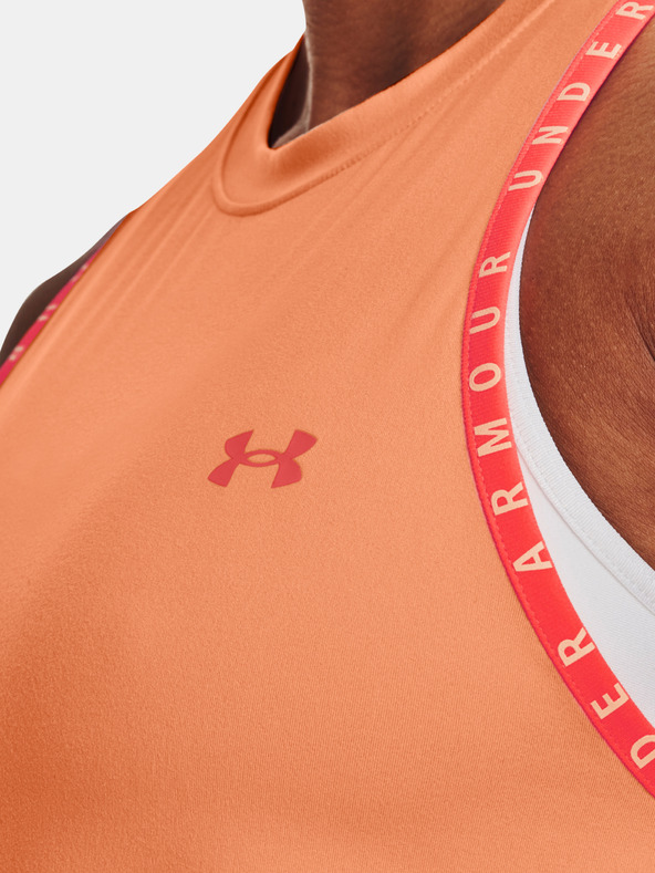 Under Armour Knockout Novelty Tank-ORG Top Naranja