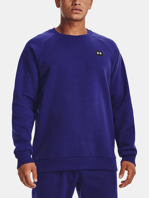 Under Armour UA Rival Fleece Crew-BLU Mikina