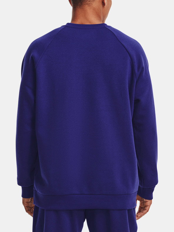 Under Armour UA Rival Fleece Crew-BLU Sweatshirt Azul