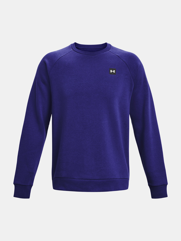 Under Armour UA Rival Fleece Crew-BLU Sweatshirt Azul