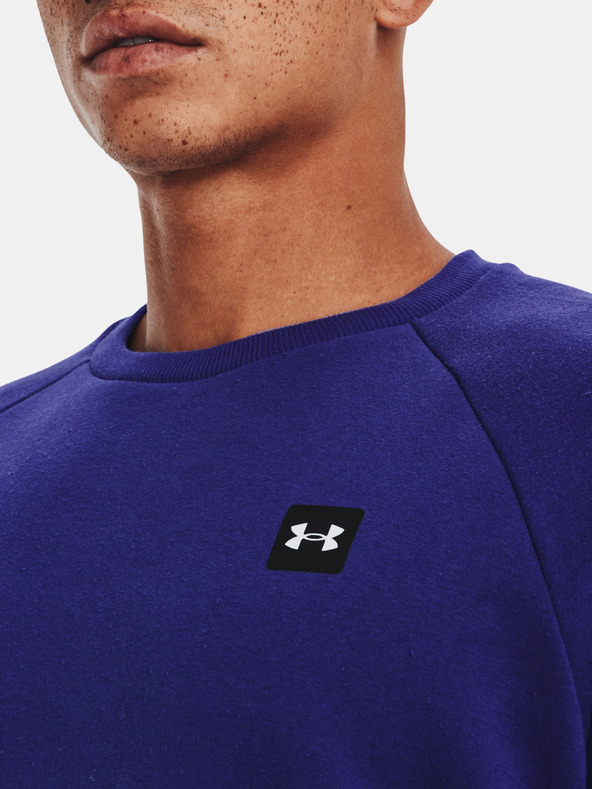 Under Armour UA Rival Fleece Crew-BLU Sweatshirt Azul