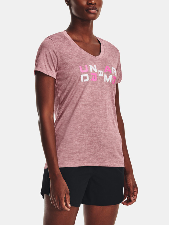 Under Armour Tech Twist Graphic SSV T-shirt Rosa