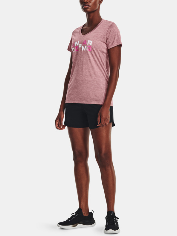 Under Armour Tech Twist Graphic SSV T-shirt Rosa