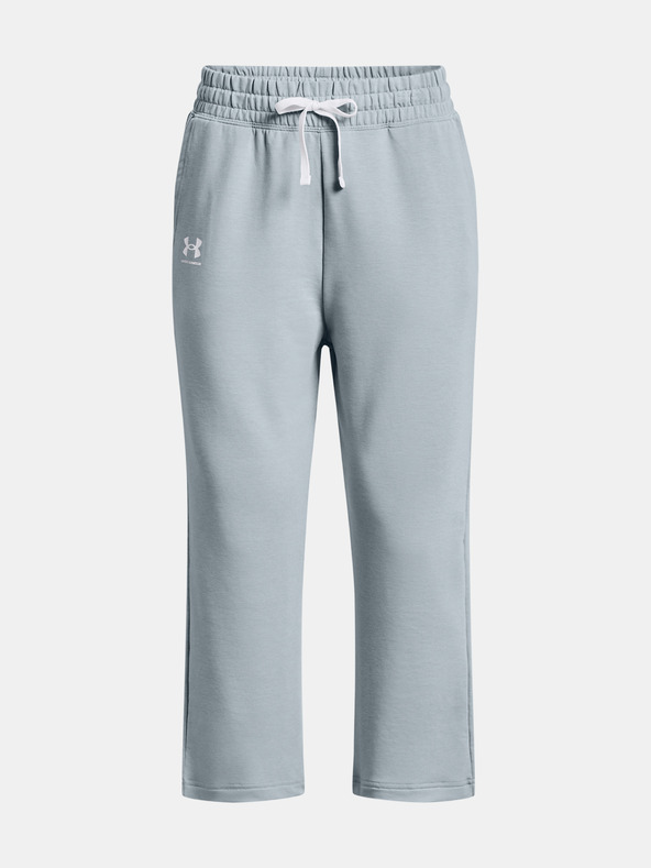 Under Armour UA Rival Terry Flare Crop Sweatpants Azul