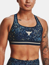 Under Armour UA Project Rock Bra Printed Sportovní podprsenka