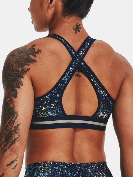 Under Armour UA Project Rock Bra Printed Sportovní podprsenka