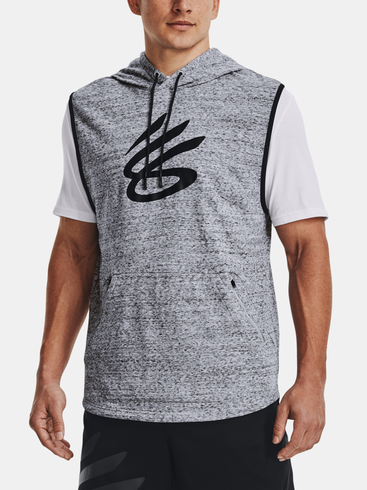 Curry Sleeveless Hoodie Mikina Under Armour