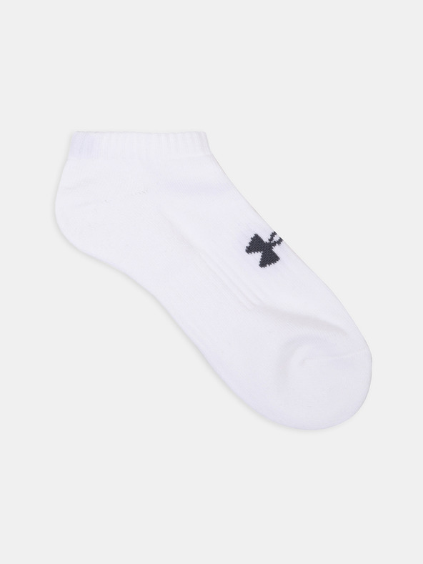 Under Armour Core No Show Set Of 3 Pairs Of Socks Negro