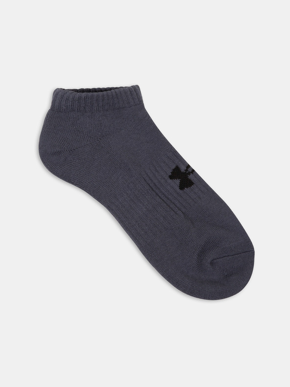 Under Armour Core No Show Set Of 3 Pairs Of Socks Negro