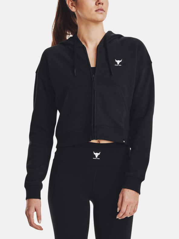 Under Armour Project Rock HW Terry Sweatshirt Negro