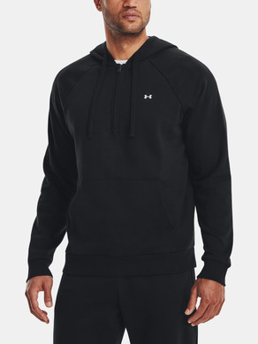 Under Armour UA Rival Fleece 1/2 Zip HD-BLK Mikina