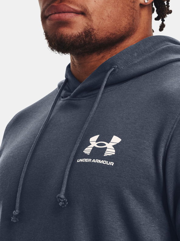 Under Armour UA Rival Terry Nov SS HD Sweatshirt Gris