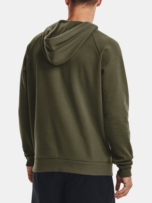 Under Armour UA Rival Fleece 1/2 Zip HD Sweatshirt Verde