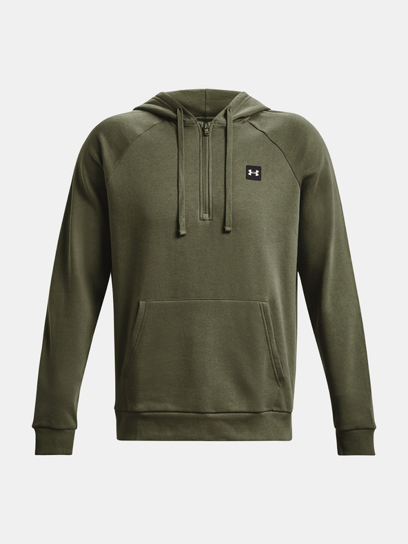 Under Armour UA Rival Fleece 1/2 Zip HD Sweatshirt Verde