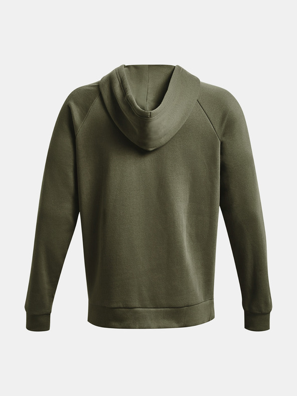 Under Armour UA Rival Fleece 1/2 Zip HD Sweatshirt Verde