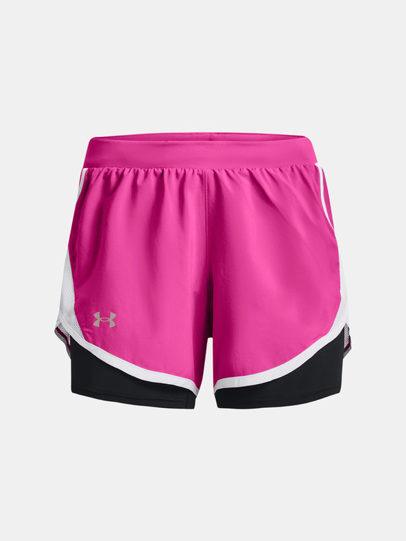 Under Armour UA Fly By 2.0 2N1 Shorts Rosa