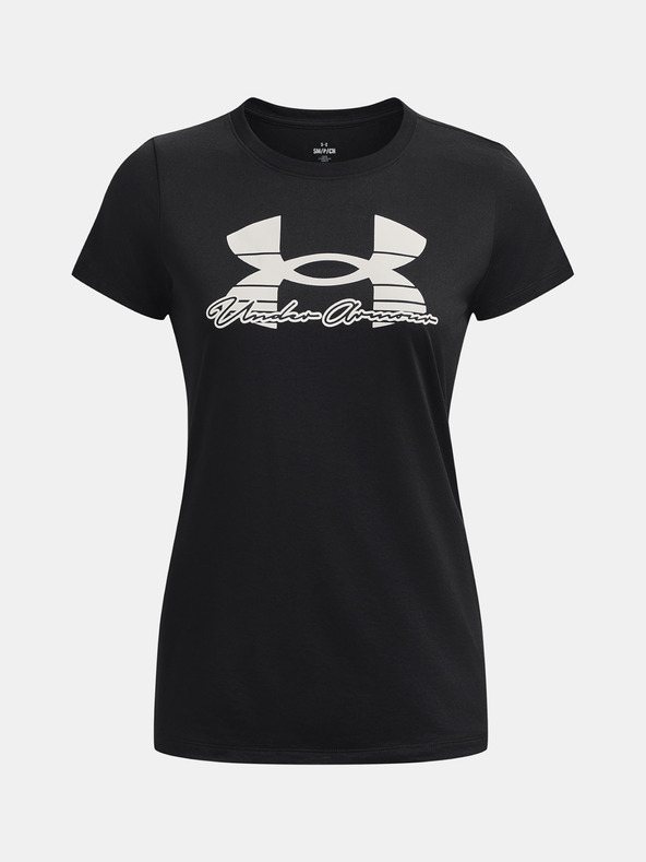 Under Armour UA Tech Solid Script SSC T-shirt Negro