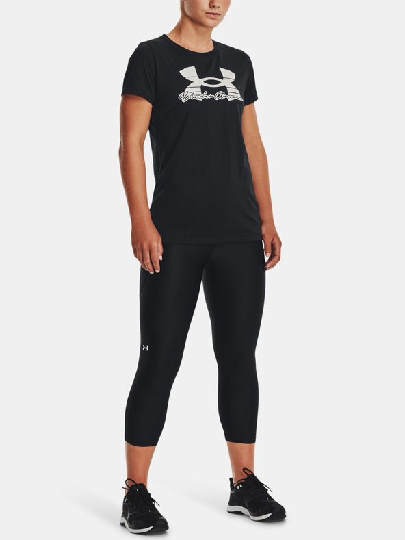 Under Armour UA Tech Solid Script SSC T-shirt Negro