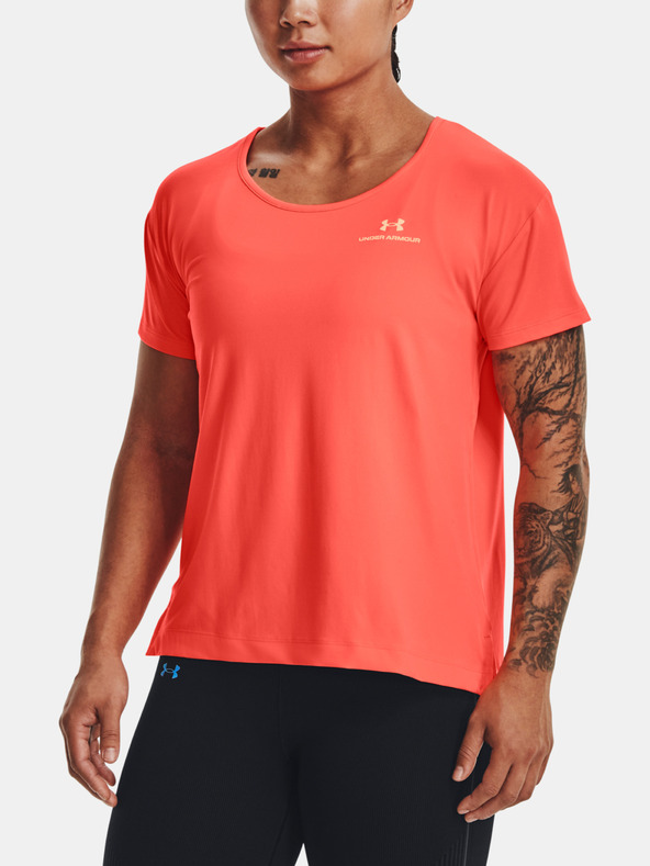 Under Armour UA Rush Energy SS T-shirt Naranja