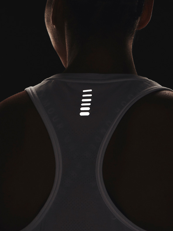 Under Armour UA Seamless Stride Singlet Top Blanco