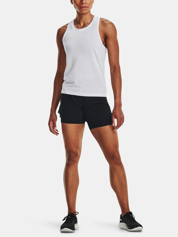 Under Armour UA Seamless Stride Singlet Top Blanco