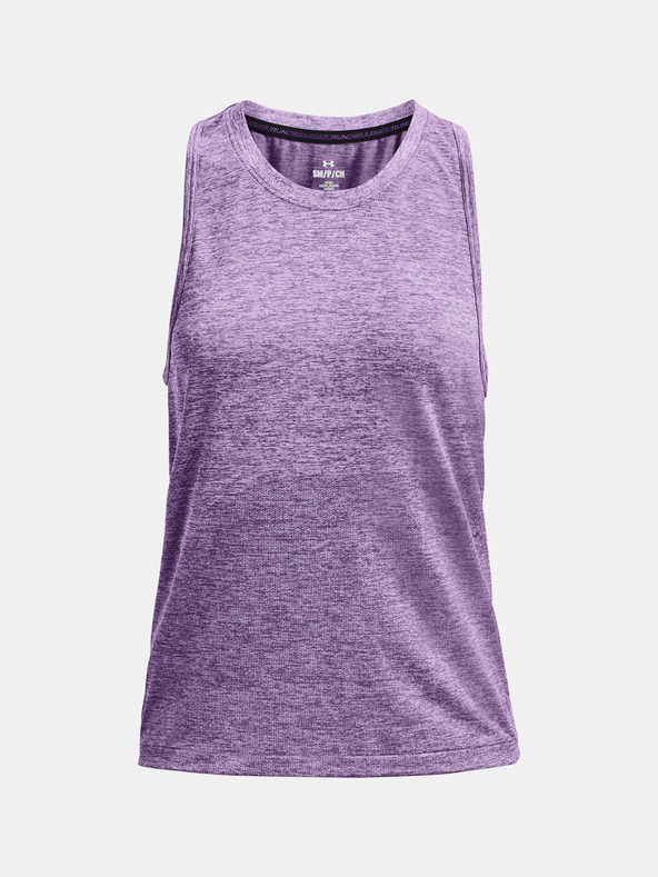 Under Armour UA Seamless Stride Singlet Top Violeta