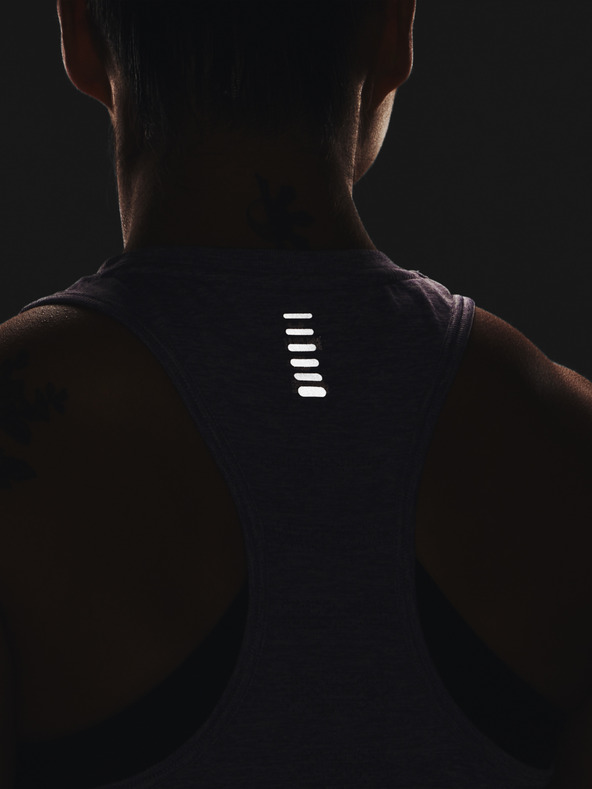 Under Armour UA Seamless Stride Singlet Top Violeta