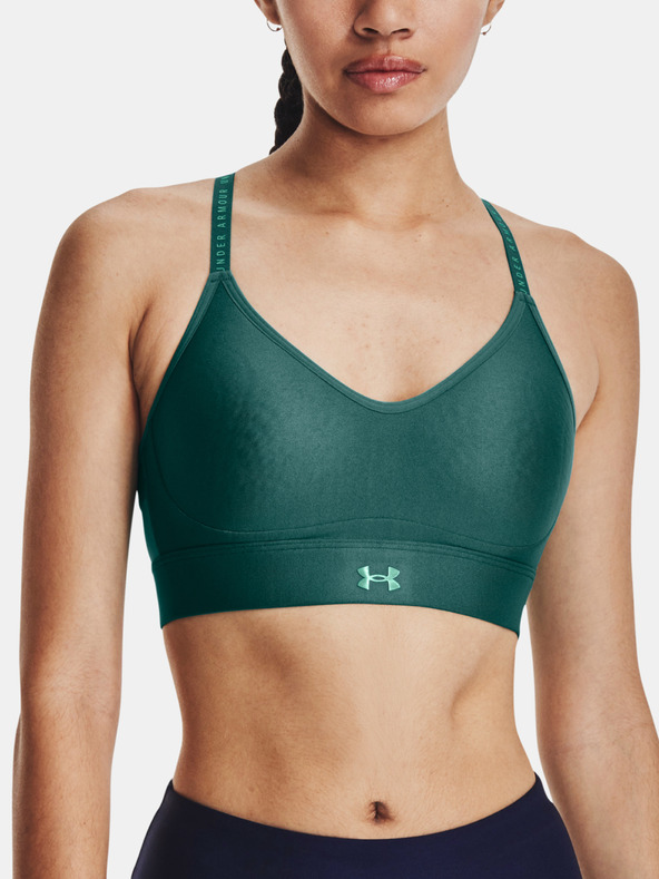 Under Armour Infinity Covered Low Podprsenka Zelená