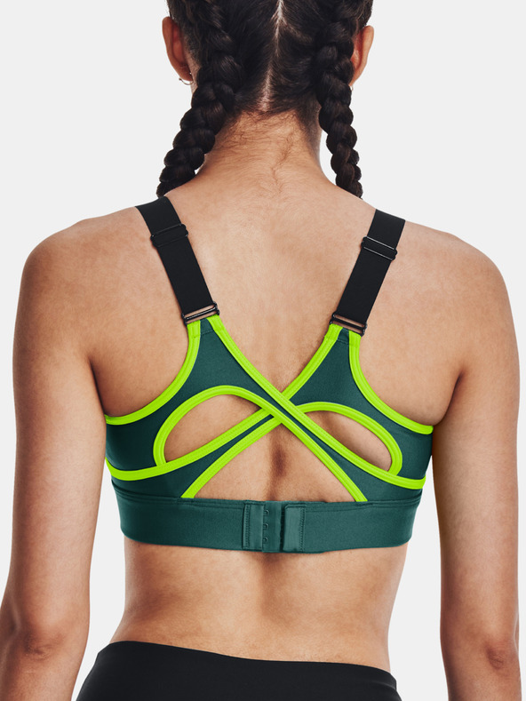 Under Armour UA Infinity Crossover High Sport Bra Verde