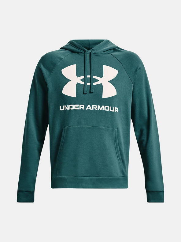 Under Armour UA Rival Fleece Big Logo HD Sweatshirt Azul