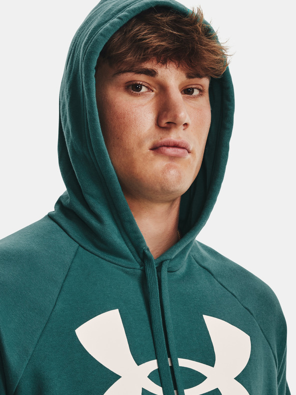 Under Armour UA Rival Fleece Big Logo HD Sweatshirt Azul