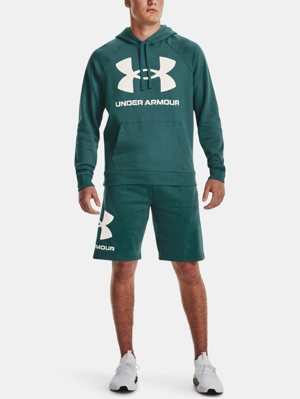 Under Armour UA Rival Fleece Big Logo HD Sweatshirt Azul