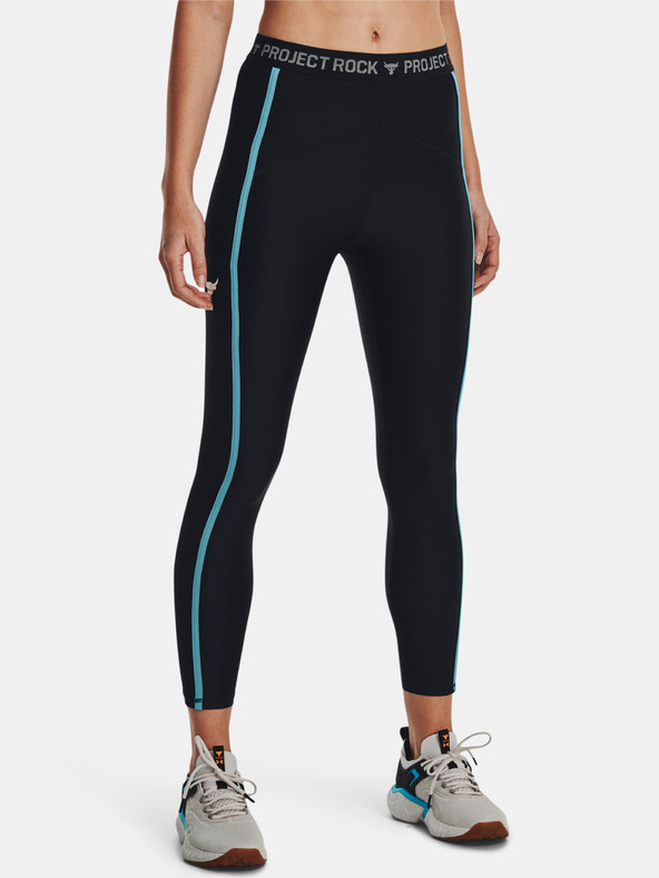 Under Armour Project Rock HG Ankl Lg TG Leggings Negro