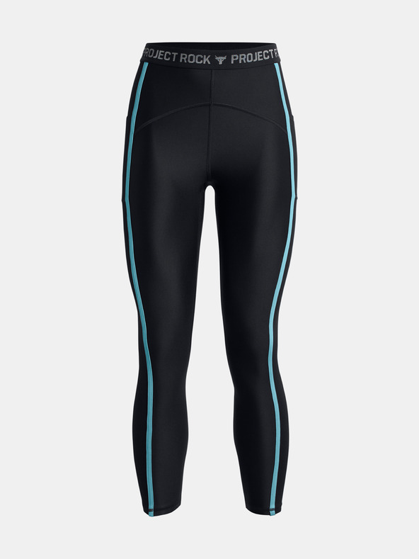 Under Armour Project Rock HG Ankl Lg TG Leggings Negro