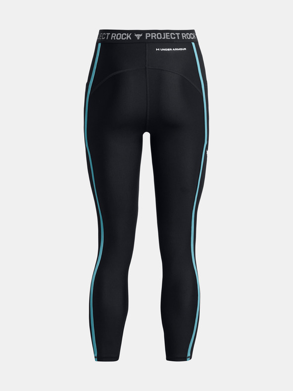 Under Armour Project Rock HG Ankl Lg TG Leggings Negro