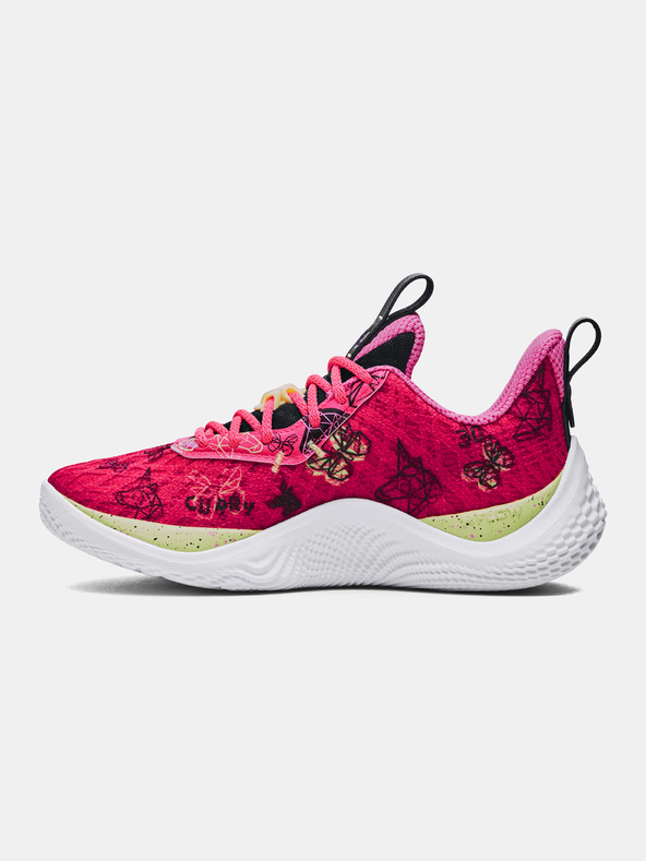 Under Armour GS Curry 10 Girl Dad Tenisky dětské Růžová